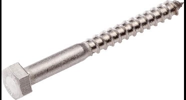 houtdraadbout 6x 35 inox A2 din 571 (200st)