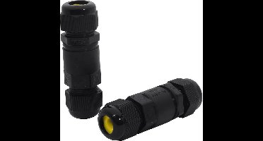 10x HOFTRONIC Kabelverbinder - IP68 - Waterdicht - Voor waterdichte kabelverbinding - aderdikte 0.5 - 2.5 mm² - Kabeldikte 8 - 12 mm