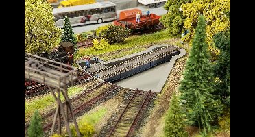 Faller - Segment-draaischijf met servo - modelbouwsets, hobbybouwspeelgoed voor kinderen, modelverf en accessoires