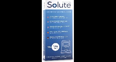 Solute – koffiemachine reiniger 10x1.6g