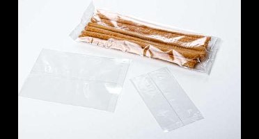 Plastic Zakken 15,2x20,3cm 30 Micron Sealbaar d.m.v. warmte (100 stuks) | Plastic zak