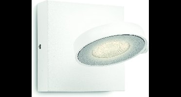 Philips Clockwork opbouwspot - 1-lichts - wit - WarmGlow