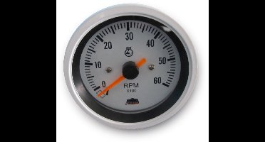 Toerenteller X-Line Benzine Zwart
