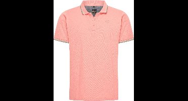 Mario Russo Polo shirt Edward - Polo Shirt Heren - Poloshirts heren - Katoen - Koraal Almond