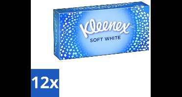 Kleenex - Tissues - Soft White - 70 Tissues - Voordeelverpakking - 12 stuks