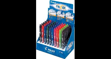 Rollerpen pilot frixion bl-fr7 m display assorti | 60 stuks
