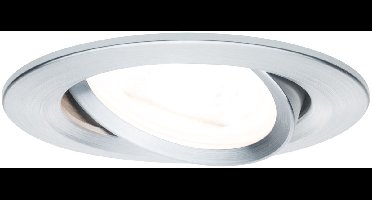 Inbouwlamp Nova zwenkbaar rond 84mm 50° GU10 max. 35W 230V dimbaar Alu gedraaid