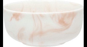 Secret de Gourmet Mila Kom porselein - Set van 6 stuks - Ø10xH5cm - 20cl - Bruin