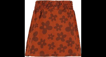4PRESIDENT Rok Meisjes - Brandy Brown Aop - Maat 74