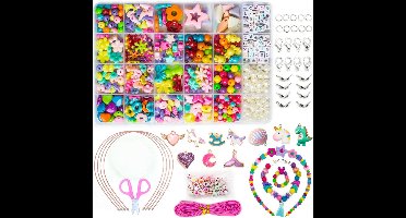 ApexArte® Armbandjes Maken Meisjes - Knutselkoffer - Kinderspeelgoed