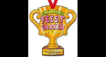 Paper Dreams | Kartonnen Trofee | Grootste feestvarken van het jaar!