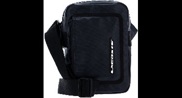 LACOSTE Cameratas Schoudertas Vertical Camera Bag Bleu Nuit Noir Donkerblauw