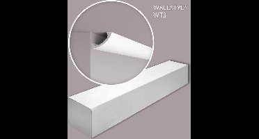 NMC WT3-box WALLSTYL Noel Marquet 1 doos 6 stukken Kroonlijst Indirecte verlichting tijdeloos klassieke stijl wit | 12 m