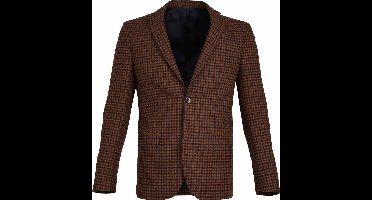 Suitable Prestige Colbert Tollegno Wol Blend Ruit - Maat 50 - Heren blazer