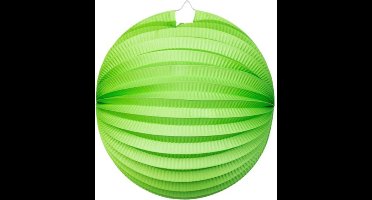 Wefiesta Lampion Rond 25 Cm Papier Lime