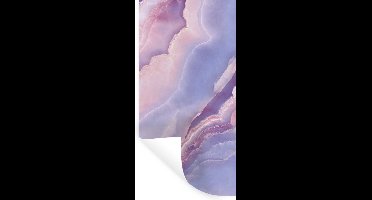 Muurstickers - Sticker Folie - Kalksteen - Natuursteen - Mineralen - 20x40 cm - Plakfolie - Muurstickers Kinderkamer - Zelfklevend Behang - Zelfklevend behangpapier - Stickerfolie