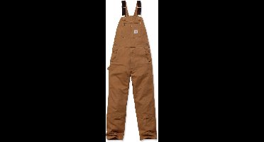 Carhartt Herren Latzhose / Overall Bib Overall Carhartt® Brown-W30/L34