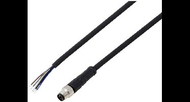 TRU COMPONENTS TC-13752048 Aansluitkabel M8 x 1 Aantal polen (sensoren): 5 Stekker, recht 10 m 1 stuk(s)