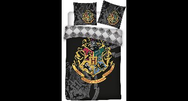 Harry Potter Dekbedovertrek - Eenpersoons - 140 x 200 cm - Polyester