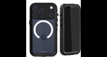 Mobilize MagSafe Compatible Waterproof Case Apple iPhone 17 Pro/18 Pro Clear/Black