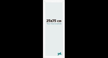 Your Decoration - Fotolijst 25x75 cm - MDF - Wit Mat - Bologna