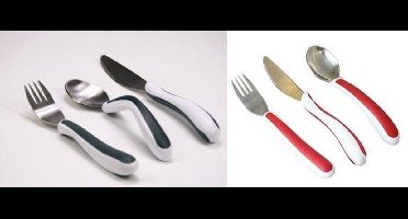 Kura Care Aangepast bestek met dikker handvat - universeel design