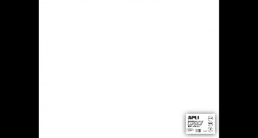 APLI  Wit Karton 50 x 65 cm 170 g/m² - 25 vel