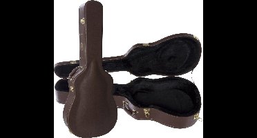 Fame DA-1 Dreadnought gitaar case Dark Brown - Koffer voor akoestische gitaren