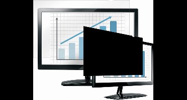 Fellowes privacy screenprotector 12.1 inch, breedbeeld 16:10, zwart