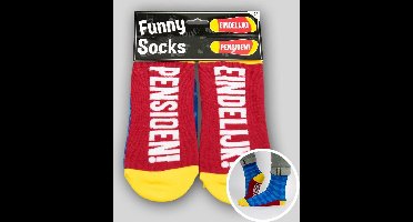 Funny Sokken - Eindelijk Pensioen