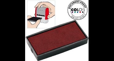 Colop Reserve kussen t.b.v. zelfinktende stempels E/30 rood voor Printer 30 (pak 2 stuks)