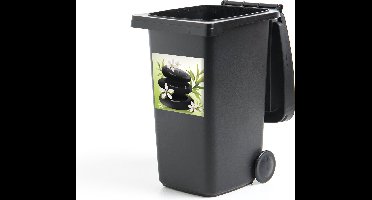 Container sticker Opgestapelde zen stenen - 40x40 cm - Kliko sticker