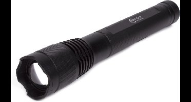 Hofftech Tactical zaklamp - 500 lumen - water- en schokbestendig - 23 cm - zoomfunctie - stroboscoop