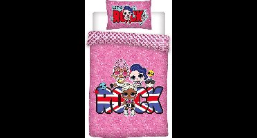 LOL Surprise! Dekbedovertrek Rock 140 x 200 cm - Katoen