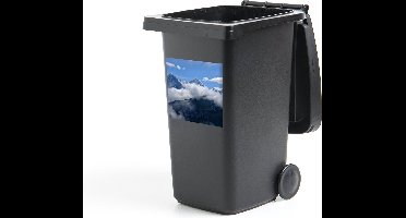 Container sticker Zicht over de Zwitserse Eiger bij de Berner Alpen - 40x40 cm - Kliko sticker