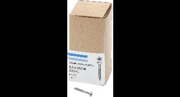 Hoenderdaal Spaanplaatschroef RVS platverzonken kop TX15 deeldraad 3.5X30/18 (per 200 stuks)