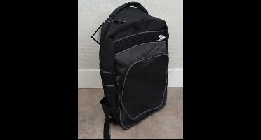 Slazenger - Rugtas - Schooltas - 15,6 inch Laptop Rugtas - Dames/Heren - 28L - Waterafstotend - Zwart