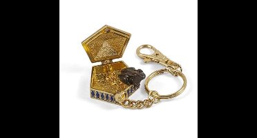 The Noble Collection Harry Potter - Chocolate Frog 4 cm Sleutelhanger - Goudkleurig