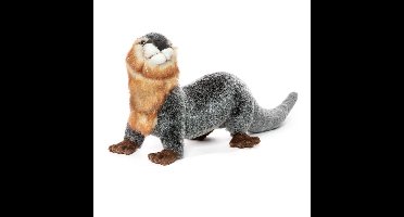Hansa pluche otter knuffel - 24 cm - luxe kwaliteit - levensecht - knuffeldieren