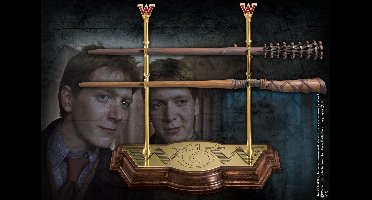 The Noble Collection Harry Potter (Tover)staf Wand Collection Weasley Twins Bruin