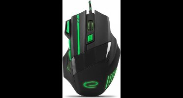 Esperanza EGM201G muis USB Type-A Optisch 2400 DPI Rechtshandig