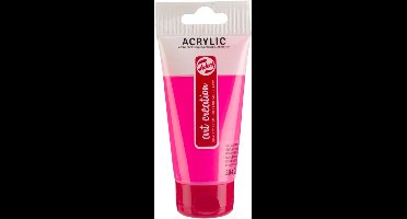 Acrylverf tac 384 reflexroze tube 75ml | 3 stuks