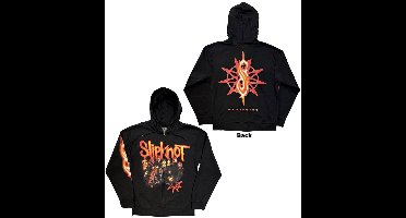 Slipknot - TESF Group Photo Nonagram Vest met capuchon - S - Zwart