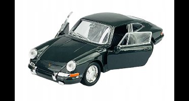 Welly Porsche 911 Old Timer Metaal Model Auto 1:34 Zwart