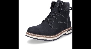 Rieker heren veterboot zwart