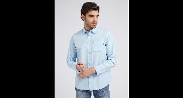 Guess Slim fit blauw overhemd