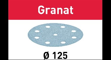 Festool slijpschijf STF D125/8 P220 GR/10 granaat - 578165