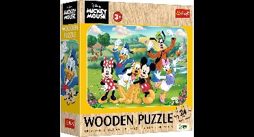 Trefl houten puzzel - Disney Mickey Mouse en Friends - 24 stukjes FSC.