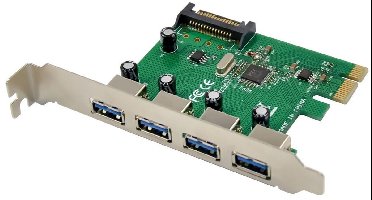 Microconnect MC-USB3.0-T4B Intern USB 3.0 interfacekaart/-adapter