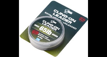 Nash Cling-On Leader Weed Green 65lb 7mtr